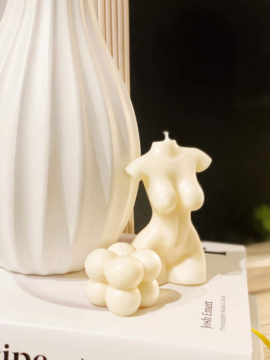 HER (lady torso decorative candle)